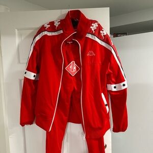 KAPPA Red & White Tracksuit